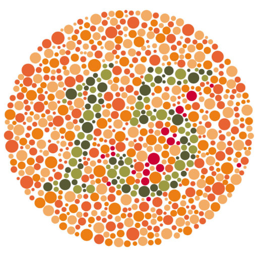 Color Blind Eye Vision Test
